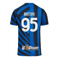 Moški Nogometni dresi Inter Milan Alessandro Bastoni #95 Domači 2024-25 Kratek Rokav